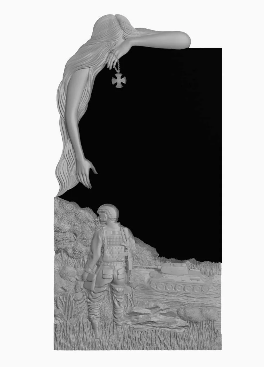 Памятник для военнослужащих Вс-19